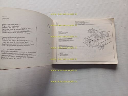 Merceds Benz 250 C - 250 E 1969 catalogo ricambi …