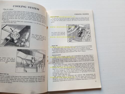 MG MG-B 1963 manuale uso manutenzione libretto originale INGLESE