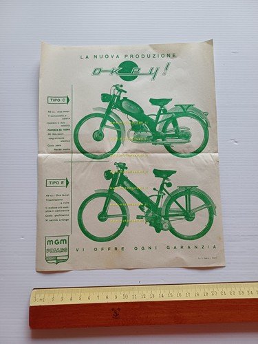 MGM 49 Okey Tipo C - Tipo E anni 50 …