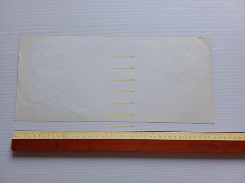 Michelin 1976 PierPaolo Bianchi Morbidelli 125 locandina mini-poster originale