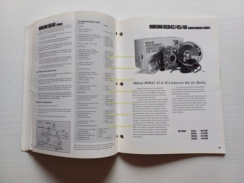 Mikuni carburatori anni 90 manuale SUDCO per uso e regolazioni …