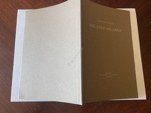 Milanin Milanon Emilio De Marchi n. 552/700 copia omaggio Battaglini … | Immagine principale