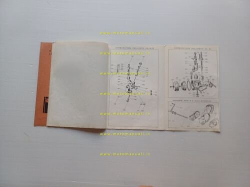 Minarelli 48 motore P3-P3N-P3 Sport 1962 catalogo ricambi originale parts …
