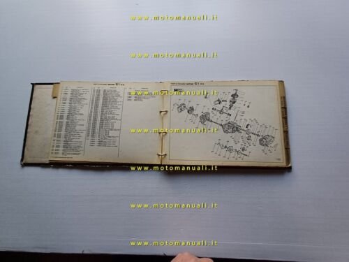 Minarelli catalogo ricambi generale motori 1979 originale spare parts catalogue