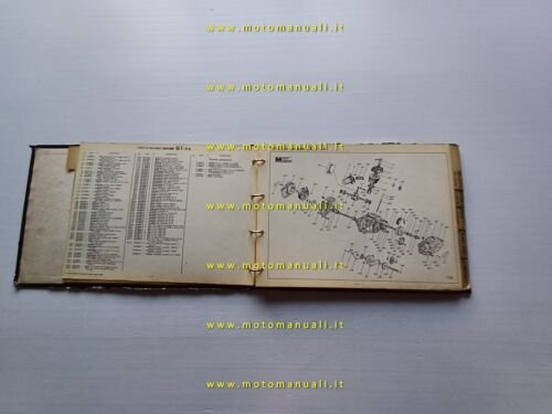 Minarelli catalogo ricambi generale motori 1979 originale spare parts catalogue