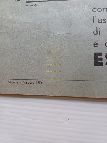 Minarelli motore 50 P4A - P4CS 1976 manuale uso manutenzione …