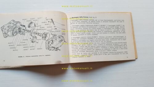 Minarelli motore 50 V1 - V1N 1977 manuale uso manutenzione …