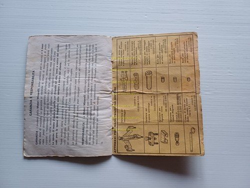 Minarelli motore 50 V1- V1N-V1A 1980 manuale uso manutenzione italiano …