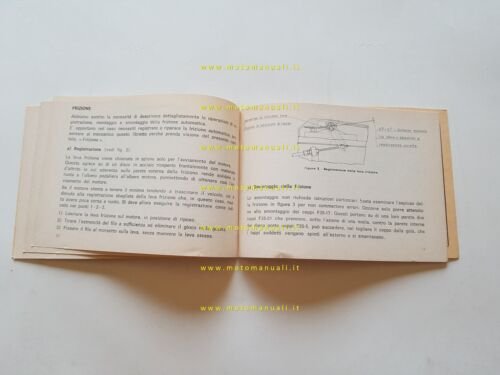 Minarelli motore 50 V1 1976 manuale uso manutenzione originale owner's …