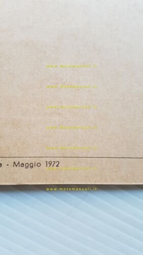 Minarelli motore 50 V1 K.S. 1972 manuale uso manutenzione italiano …