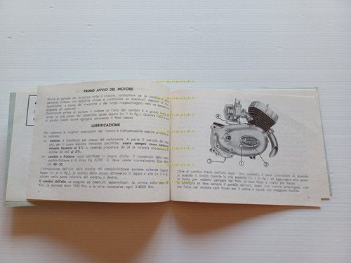 Minarelli motore P4 50 1970 manuale uso manutenzione libretto originale …