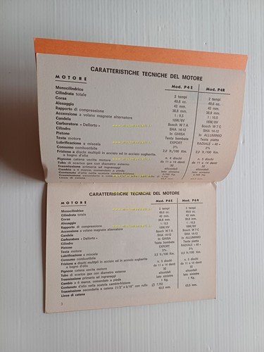 Minarelli motori 50 P6 R-P6 E - P4 R -P4 …