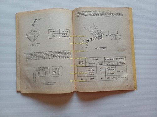 Minarelli motori 50 serie V1 - G1 1985 manuale officina …