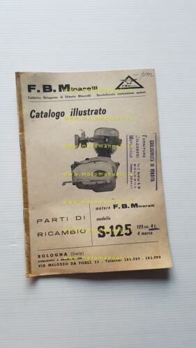 Minarelli S 125 4T catalogo ricambi MOTORE originale engine parts …