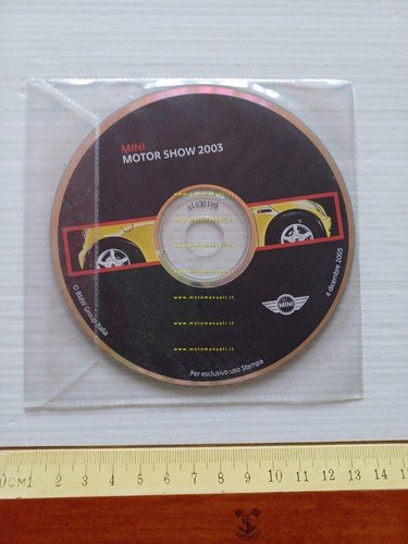 MINI modelli Motorshow 2003 CD-ROM da cartella stampa originale