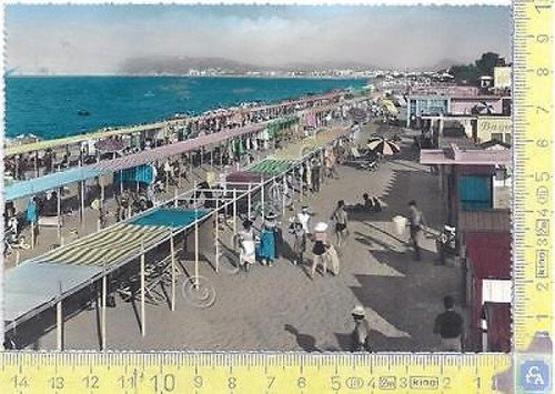 Misano Adriatico - Spiaggia - Beach - 1961 - Cartolina … | Immagine principale