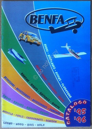 Modellismo dinamico - Catalogo vintage Benfa 1995 - aerei auto …