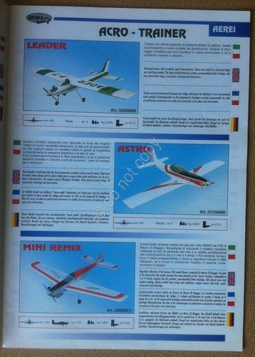 Modellismo dinamico - Catalogo vintage Benfa 1995 - aerei auto …