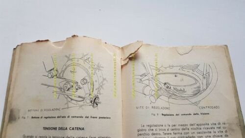 Mondial 125 Champion 1956 manuale uso moto originale owner's manual