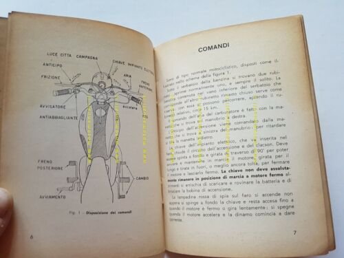 Mondial 175 TV 1956 manuale uso 3a Ediz. ORIGINALE libretto …