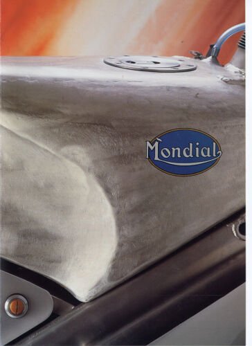 Mondial 1996 produzione moto depliant originale motorcycle brochure