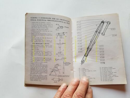 Mondial 200 1953 manuale uso 2a Ediz. ORIGINALE libretto moto …