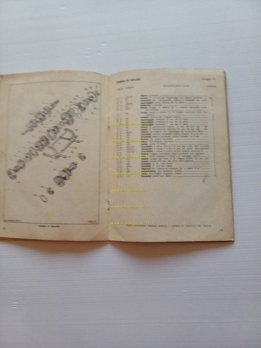 Mondial 200 1955 catalogo ricambi MOTORE originale Engine Spare Parts …