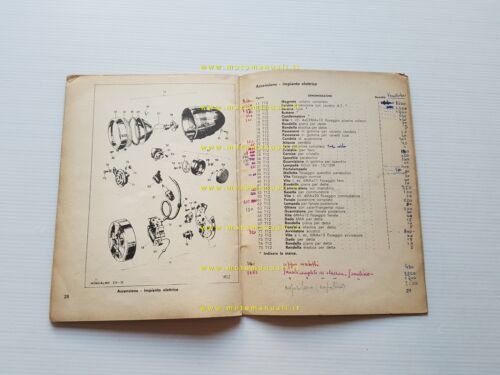 Mondial 49 Mondialino Tipo EX Telaio Tubi anni 50 catalogo …