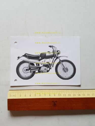 Mondial 50 Cross Radial 1971 foto cartella stampa originale