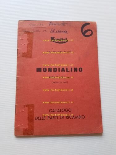 Mondial 50 Mondialino Tipo S - V 2V catalogo ricambi …