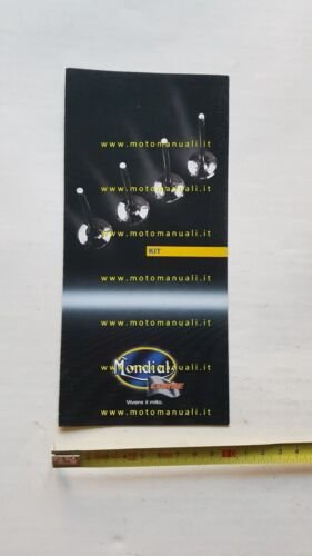 MONDIAL CORSE Kit elaborazione depliant ITALIANO originale