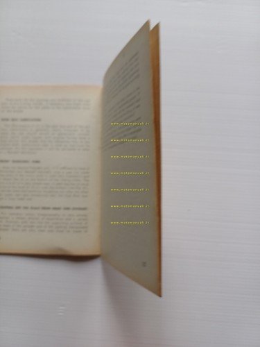 Mondial Mondialino 50 3 V 1958 manuale uso manutenzione originale …
