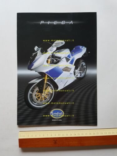 Mondial Piega 2006 depliant moto italiano originale