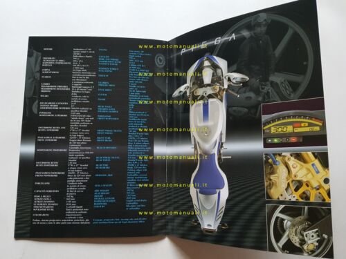 Mondial Piega 2006 depliant moto italiano originale