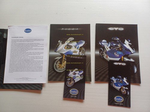 Mondial presentazione Piega - EVO cartella stampa originale