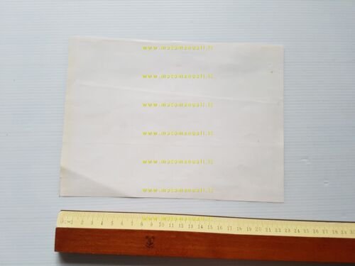 Mondial produzione modelli moto 75 -125 -175 1959 depliant originale …