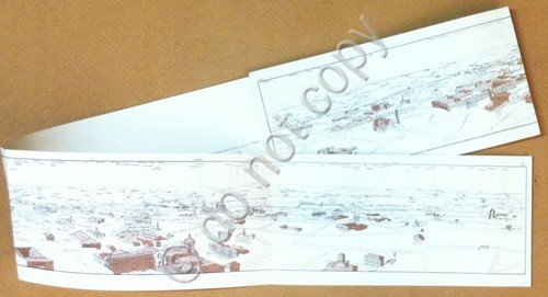 Montecatini Edison SPA - Biglietto auguri Natale - vista di …