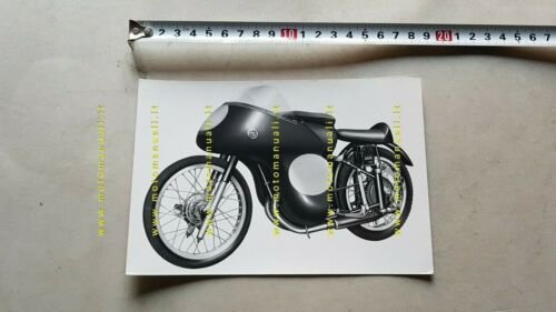 Montesa 125 GP 1954 foto cartella stampa originale no depliant …