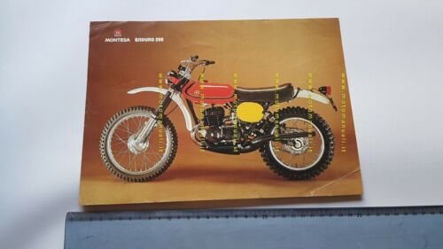 Montesa 250 Enduro Regolarità depliant ITALIANO originale brochure