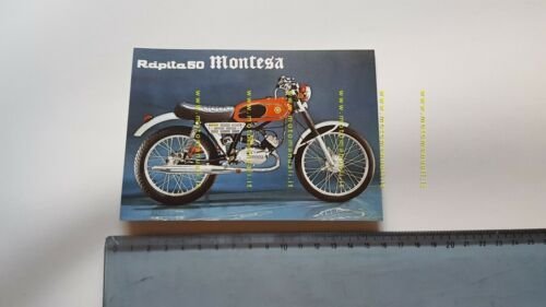 Montesa 50 Rapita 1975 depliant SPAGNOLO originale brochure