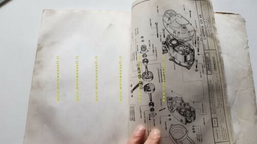 Montesa Cappra 125 VA 1975 manuale uso+CATALOGO RICAMBI originale owner's …