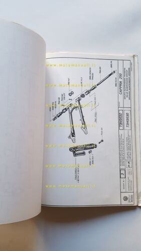 Montesa Cappra 250 1973 manuale uso + catalogo ricambi originale