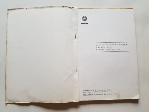 Montesa CAPPRA 250 VB 1977-78 manuale uso+catalogo ricambi originale