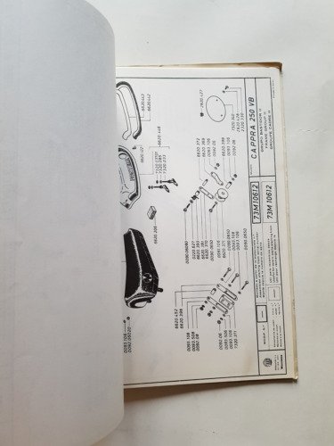 Montesa CAPPRA 250 VB 1977-78 manuale uso+catalogo ricambi originale