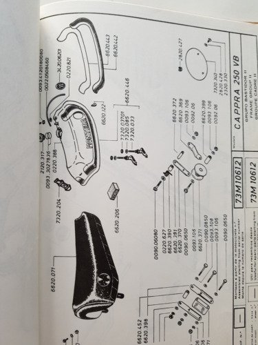 Montesa CAPPRA 250 VB 1977-78 manuale uso+catalogo ricambi originale