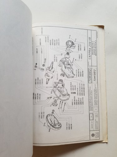 Montesa CAPPRA 250 VB 1977-78 manuale uso+catalogo ricambi originale
