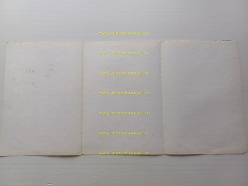 Montesa Cota 124 1973 bozza certificato DGM originale Villa