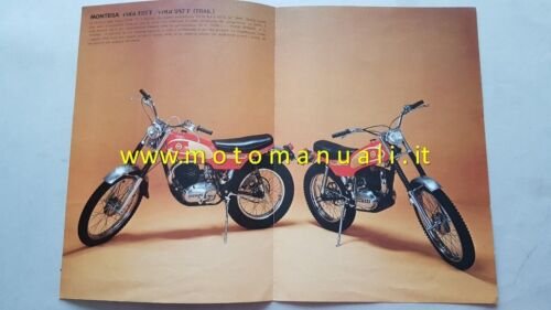 Montesa Cota 247 T 123 T 1975 depliant originale moto …