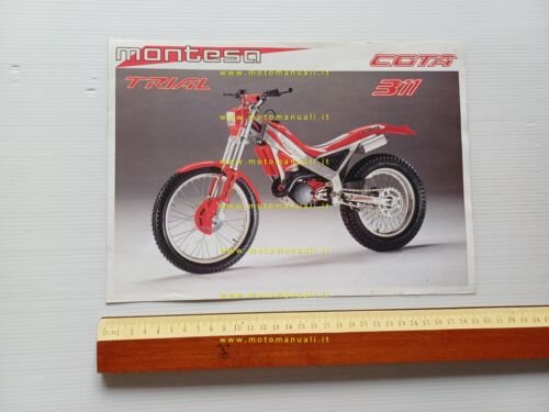Montesa Cota 311 - 50 - Evasion Trial 1992 depliant …