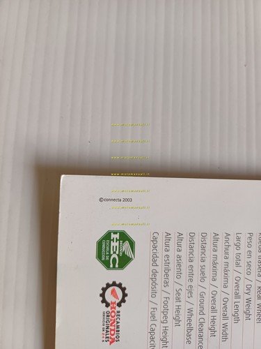 Montesa Cota 315 R 2003 depliant originale